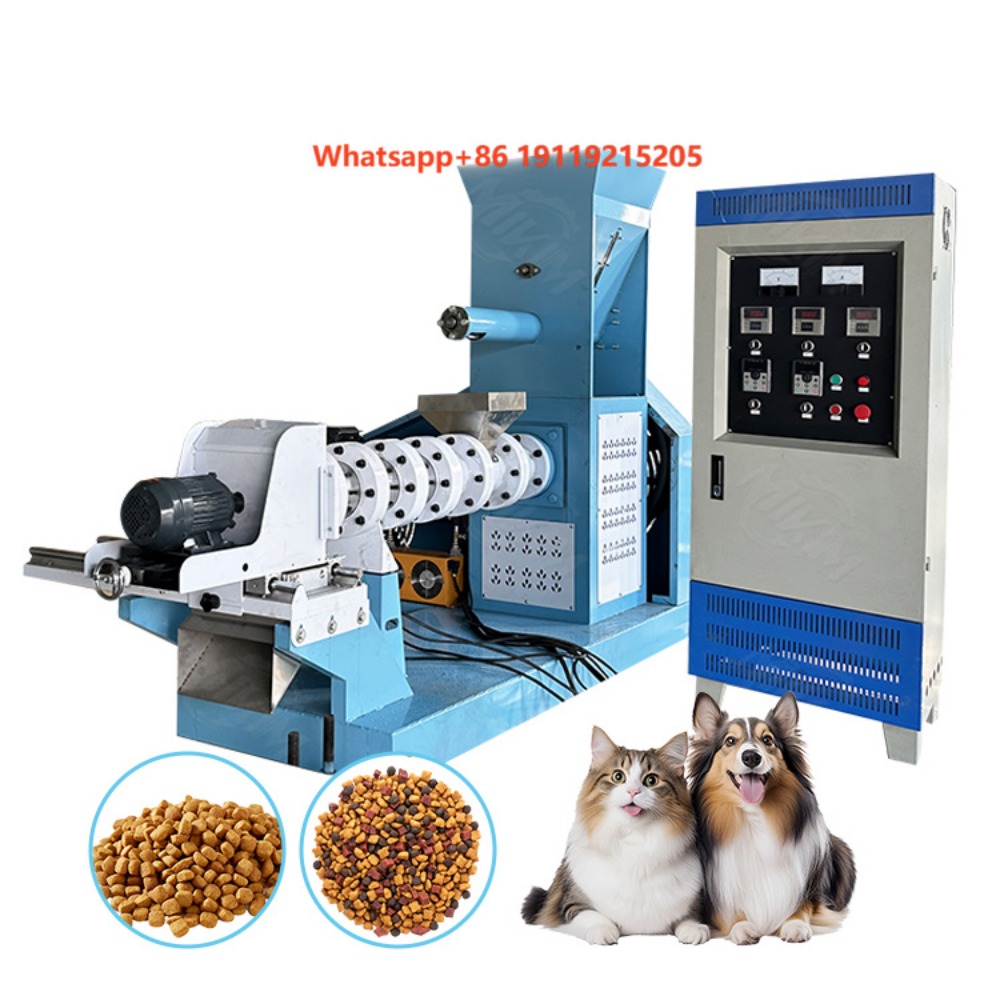 Fish Food - Futterpelletmaschine Haustierfutter-Hersteller Katzen- und Hundefutter-Extrudiermaschine Kaninchenfutter-Granuliermaschine
