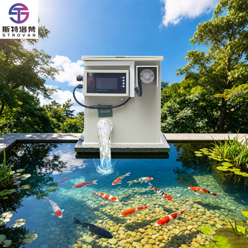 5m³/h Rotierender Trommelfilte – Fish Aquarium Home Bewertung und Preis