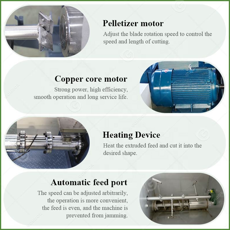 Pellet-Extruder für Haustierfu – Fish Food Bewertung und Preis